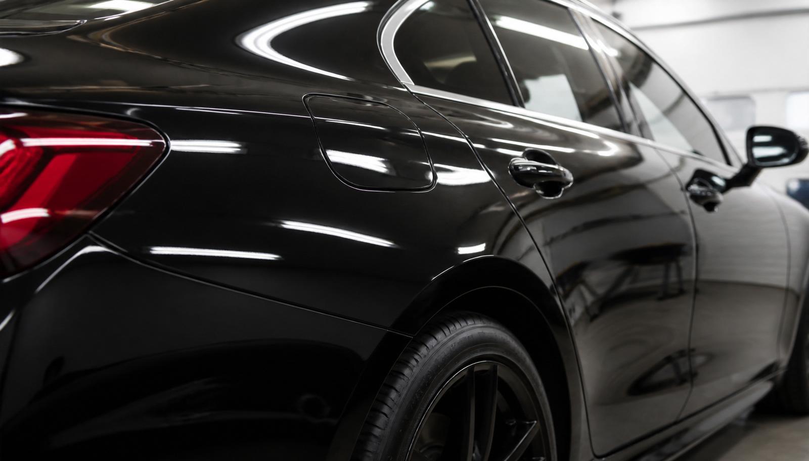 After paint correction and ceramic coating — deep mirror-gloss finish
